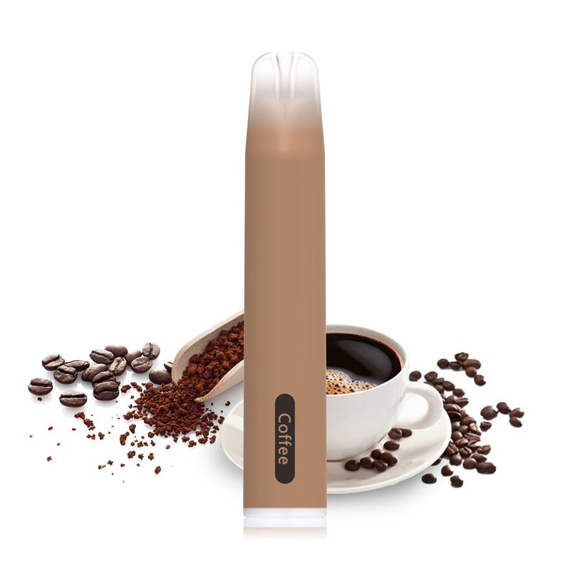 Electronic Cigarette E Liquid , Coffee Flavor , 1500Puff Flat Mouth , 5.0% Nic Salt